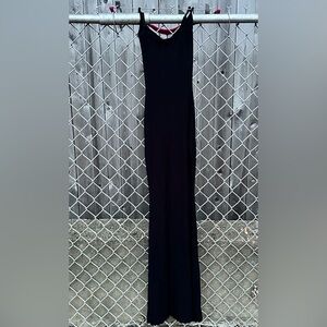 Skims Black Maxi Dress Size XXS